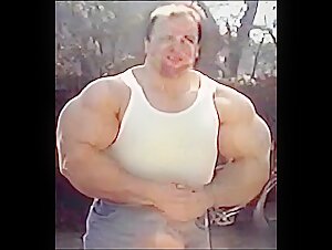 Massive Muscleman in Undershirt